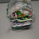 4 Pcs Christmas Shower Curtain Sets with NonSlip Rugs, Toilet Lid Cover and NonSlip U Shape Bath Mat, Christmas Bathroom Decor with 12 Hooks Xmas Holiday Home Decor(Green)