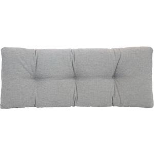 Klear Vu The Gripper Non-Slip Tufted Bench Cushion for Indoor Furniture, Assembled in USA, Entryway Storage, Bay Window, Corner Nook or Piano Seat, 43 Inches, Chenille Gray