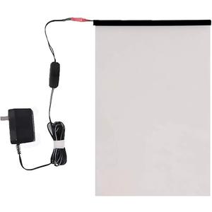 Switchable Adhesive Smart Film PDLC Electronic Smart Tint Glass Sticker for Home Office Window, 6Inch x 11.8Inch