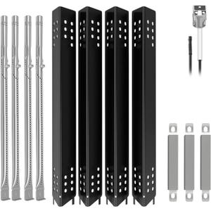 463343819 463344116 Grill Parts Kit Replacement for Charbroil Advantage 463280019 G3610003W1 G4328M00W1 Performance Grills 463280219 463280419 Heat Plate Shield Burner Tube
