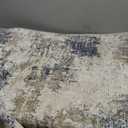 Machine Washable Area Rug 5x7 Grey Large Living Room Indoor Accent Rug Neutral Modern Abstract Low Pile Carpet Non Slip Distressed Throw Rug Bedroom Office Dining Room Kitchen Laundry