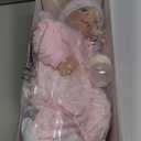 BABESIDE Reborn Baby Dolls Sunny - 17Inch Cute Soft Vinyl Realistic Baby Doll Poseable Smiling Real Life Baby Dolls with Complete Accessories for 3+ Years Old Gifts (Pink)