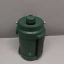 64 oz Insulated Water Bottle for Camping: Meoky Triple Wall Vacuum Stainless Steel Half Gallon Water Jug - Top and Side Handles, 2-in-1 Straw and Spout Lid, Cold for 36 Hrs, Leak Proof, BPA Free (Fir)