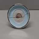 2x3 Oval Mini Picture Frame for Baby Zinc Alloy Pink Picture Frame Tabletop Display for Newborn Baby Kids Decoration Pink Blue (Baby Blue)