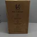 Keenray Towel Warmer for Bathroom, Towel Warmer Bucket with Heating Progress Bar, Fragrance Disc Holder, Leather Handle, Auto Shut-Off Towel Bucket Fits Up to Two 40" x 70" Towels, Blankets White (18L)