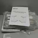 ADRIMER Under Sink Organizer 2 Packs, Pull Out Kitchen Sink Organizer, 2 Tier Slide Out Kitchen Organizers and Storage Bathroom Under Cabinet Storage Shelf, Grey & White