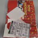 2PCS Movie Night Utensil Holder Disposable Utensil Caddy for Movie Night Supplies Cutlery Holder with Handles for Birthday Party Decorations Paper Cutlery Caddy for Cups Spoons Forks Napkins Plates