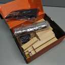 Hutsuls K.37 Wood Whittling Kit for Beginners - Pre-Sized Basswood Carving Blocks & Sticks for 15 Projects, All-in-One Wood Carving Kit, Includes Whittling Book for Beginners (Ages 14+)