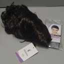 Mens Curly Wigs Dack Brown Short Wig,Synthetic Heat Resistant Costume Wig Mens Daily Cosplay Party Halloween