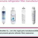 HAF-CIN/EXP Refrigerator Water Filter Compatible with DA29-00020B & DA97-08006A-1 Carbon Block Filtration, 99% Contaminant Reduction Fresh Drinking Water 6-Month Life (2 Pack)