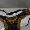 Arjen Kroos Mens Swim Briefs Sexy Bathing Bikini Printed Quick Dry Swimsuit with Drawstring for Men XL