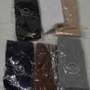 BLUEENJOY Copper Compression Socks for Women & Men (6 pairs) - Best Support for Nurses, Running, Hiking, Recovery (Small-Medium, 25 Black/Gray/Gray/Brown/Nude/White)