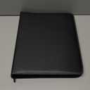 9 Pocket Card Binder, Premium Zip Trading Card Binder, 720 Double Sided Pocket PU Collection Binder, Collector Album, Card Folder for MTG, TCG, Sports Cards, (Black)