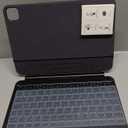 Aluminum Alloy iPad Air 11 inch Case with Keyboard (M3/ M2, 2025/ 2024), Magic keyboard iPad Pro 11 inch (4th/ 3rd/ 2nd/ 1st Gen) & Air 10.9 inch 5/ 4th Gen, Precision Multi-Touch Trackpad, 7 Colors Backlight