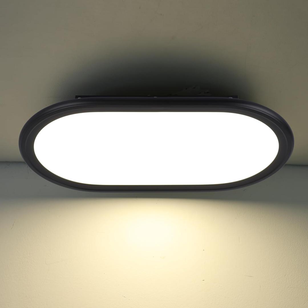 12V RV 13inch Super Slim LED Pendant Ceiling Light Fixture, 12V RV Interior Light Fixture with On&Off Switch, 12Volt Ceiling Mount Ceiling Fixture, Dimmable, 4000K for Motorhome Camper Trailer