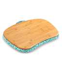 Jasenna Lap Laptop Desk - Portable Lap Desk with Pillow Cushion, Fits up to 15.6 inch Laptop for Home Office Students Use as Computer Laptop Stand, Book Tablet(1-Light Brown)