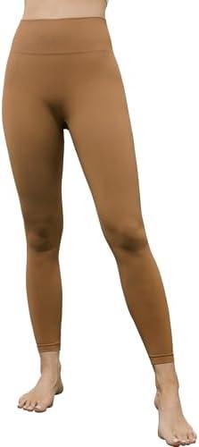 SIXIM Scrunch Butt Leggings for Women High Waisted Seamless Workout Leggings Athletic Gym Yoga Pants (Medium, Khaki)