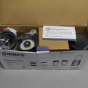 Ganiza Blender for Smoothies, 14Pcs Personal Blender for Shake and Smoothies for Kitchen with 3 Portable Cups (1x24oz & 2X17oz), Single Serve Smoothie Maker, Nutritious Recipe (Black Silver)