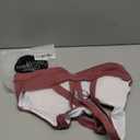 RUNNING GIRL Sports Bras for Women,Padded Strappy Sports Bras Criss-Cross Back Medium Support Sports Bras with Removable Cups (X-Large, Rose Red)