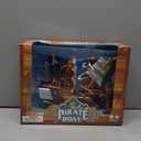 ArtCreativity 10 Inch Pirate Boat Playset, Detailed Ship Toy with 2 Pirate Action Figures & Tree, Fun Party Favor and Prize for Boys & Girls Ages 3+