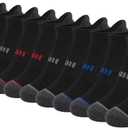 Comfoex 12 Pairs Boys Socks - Ankle Low Cut Athletic Half Cushioned Short Socks For Kids 4-6, 6-8, 8-10 Years Old
