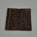 Zreal Checkbook Cover for Women, Dark Leopard — Premium Vegan Leather Holder for Personal Checks, Slim Design with Pen Loop, Clear Divider, Fits Top & Side-Tear Duplicate Checks0.35"D x 7"W x 3.5"H