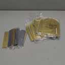 Amazon.com | ZICOTO Beautiful Gold Wedding Table Numbers with Stands - Elegant Double Sided 5x7 inch Acrylic Signs Numbered 1-15 - The Perfect Decor for Your Wedding Reception Or Events: Serveware Accessories