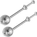 JETKONG Baker's Dusting Wand for Sugar, Flour and Spices, Stainless Steel Powdered Sugar Shaker Duster Sifter, Set of 2