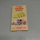 Tortilla Sealer Crimper Press - 4pcs Quesadilla Maker for 10"+8"+6"+4" Flour Tortillas |Make Sealed Taco,Quesadilla,Empanada,Burrito,Dumpling,Sandwich,BPA-Free Dishwasher Safe (Grey Yellow)