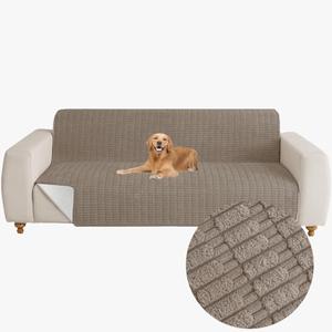 Muamar Dog Bed Cover Sofa Protector,Anti Slip Waterproof Sofa Covers for Living Room Couch Covers,Sofa Mat,Seat Cover,Dog Mat,Pet Pad for Furniture Bed Sofa Protector 1 Piece (60x82 inch, Brown)