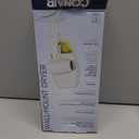 Conair Wall-Mount Hair Dryer, 1600W Blow Dryer with LED Nightlight, 2 Heat 2 Speed Settings, White