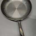 Frying Pan Stainless Steel 10.5 inch Frying Pan | Made in USA | 5-Ply Fully Clad Stainless Steel | Stay Cool Handle Design | Induction Ready & Non-Toxic