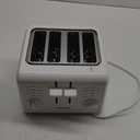 Cuisinart CPT-142P1 4-Slice Compact Plastic Toaster, White