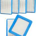 491588S Air Filter for Lawn Mower, 491588s 491588 Replacement Flat OEM Air Cleaner Cartridge Compatiable with Toro 20332, Craftsman 33644, 6 Packs