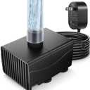 Automatic Small Sump Pump for Dehumidifier with Level Sensor, 100240V, 8.2FT Lift & 87 GPH, Submersible Mini Condensate Pump for HVAC, Hydroponic Drainage, Quiet Compact Design 1-Year Replacement
