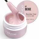 IN.HYPE UV/LED Hard Builder Gel for Nail Extension/Strengthening Beige #7. Sculpting color uv gel.