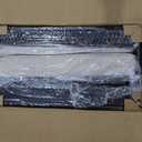 IDEALHOUSE 8 Pieces Outdoor Wicker Rattan Patio Furniture Sectional Set, Conversation Sets with Glass Table and Hidden Storage, Brown Rattan with Beige Cushion