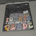 Sfyhnopy Teacher Shirts Women Happy First Day of School Tshirts Back to School Appreciation Gifts, XL