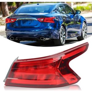 Tail Light Assembly Compatible With 2016-2018 Nissan Maxima Rear Lamp Right Passenger Side Replacement NI2805104 265504RA2A