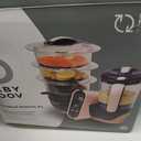 Babymoov Duo Meal Station XL, 6 in 1 Food Processor with Steamer, Multi-Speed Blender, Warmer, Defroster & Sterilizer (Nutritionist Approved), pink