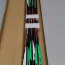 LWANO Crossbow Bolts 20 22 Inch Carbon Archery Arrows 12 Pack and 6 Pack Hunting Broadheads kit (Green)