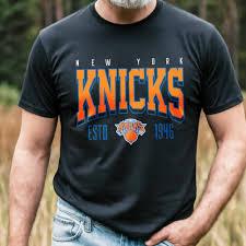 Knicks T-shirt Black Large Size