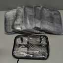 BEBOAN 6 pack Toy Storage Bags Black