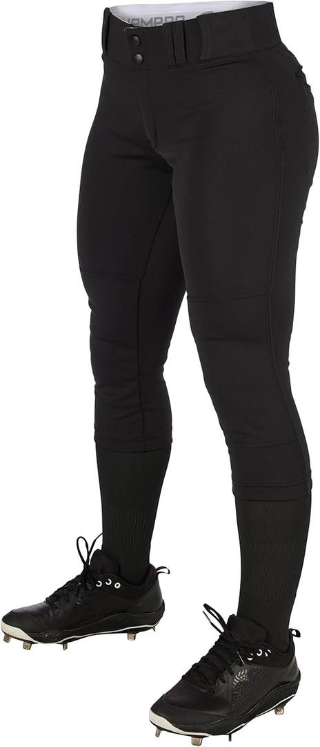 CHAMPRO Women's Standard Low-Rise Softball Pants Small