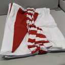 VERONLY Christmas Chair Covers Set of 6 for Dining Chairs, Tear-Resistant Machine Washable Slipcovers, Reusable Holiday Decor for Xmas New Year Party, Home Kitchen Decor (Color1)