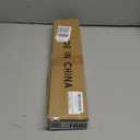 Black Curtain Rods for Windows 28 to 60 inch, Adjustable Curtain Rod Set with Brackets Easy Install, Decorative Slender 5/8 Diameter Drapery Rod, Heavy Duty Drape Pole for Living Room, Bedroom