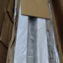 12 Inch King Size Bed Frame with Metal Gaskets, Anti-Slip Mattress Stopper, Platform Bed Frame No Box Spring Needed, Heavy Duty Steel Slat Support, Easy Assembly, White