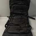 DULCE DOM 32/36/42/48/52 inch Double Rifle Case Soft Bag Gun Case, Perfect for Rifle Pistol Firearm Storage and Transportation, All Around Shooting Range Tactical Rifle Backpack, Indoor Outdoor (Black)