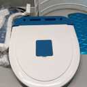 Commode Chair, Commode Toilet Chair with Armrest Backrest Portable Bedside Commode Chair for Elderly,Disabled,or Handicapped