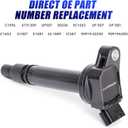 Set of 4 Ignition Coil Pack Fits for 2.5L 2.7L L4 2009 2010 2011 2012 2013 2014 2015 Toyota Highlander RAV4 Camry Avalon Sienna Scion tc ES300H 2.5 2.7 Replaces# UF507 C1596